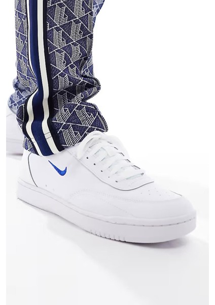 Court Vintage Erkek Beyaz Deri Günlük Spor Ayakkabı modelleri