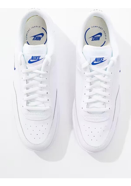 Court Vintage Erkek Beyaz Deri Günlük Spor Ayakkabı fırsatları