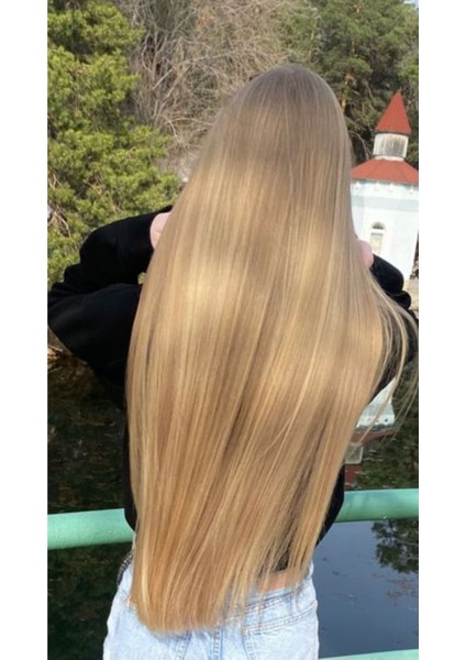 Bebek Sarısı Uzun Düz Fiber Sentetik Perçemsiz Peruk modelleri