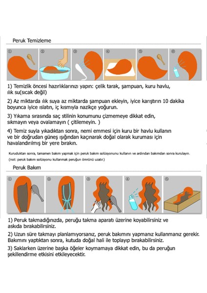 Kahverengi Kahküllü Düz Uzun Fiber Sentetik Peruk modelleri