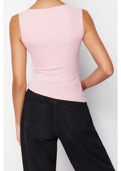 Moda Bisiklet Yaka Örme Regular Düz Desen Casual Günlük Regular Kısa Kol Bluz fırsatları