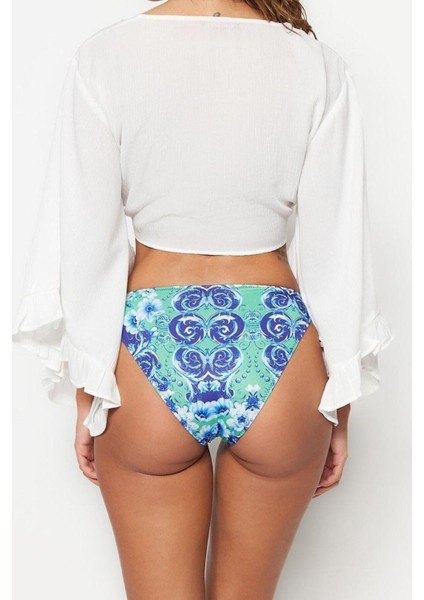 Moda V Yaka Dokuma Fit Düz Desen Plaj Crop Truvakar Kol Kol Bluz indirimleri