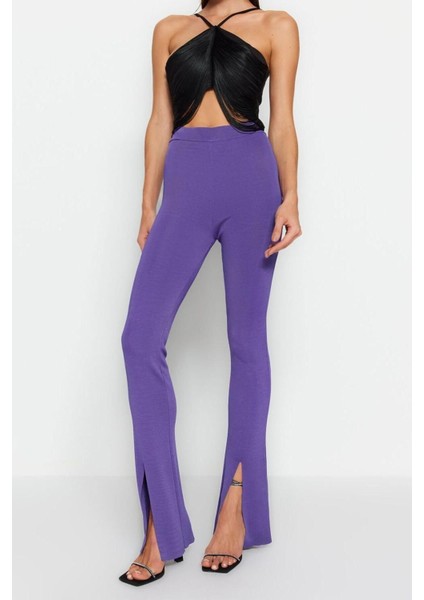 Moda Halter Yaka Dokuma Regular Düz Desen Şık Gece Crop Kolsuz Bluz modelleri