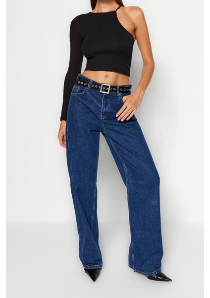 Moda Bisiklet Yaka Örme Slim Düz Desen Casual Günlük Crop Uzun Kol Bluz modelleri
