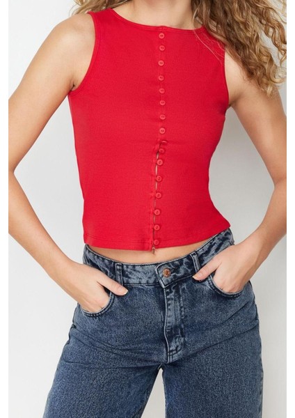 Moda Kayık Yaka Örme Slim Düz Desen Casual Günlük Regular Kolsuz Bluz fiyatları