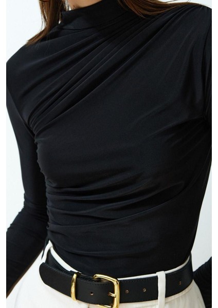 Moda Kare Yaka Örme Slim Düz Desen Casual Günlük Crop Kısa Kol Bluz modelleri