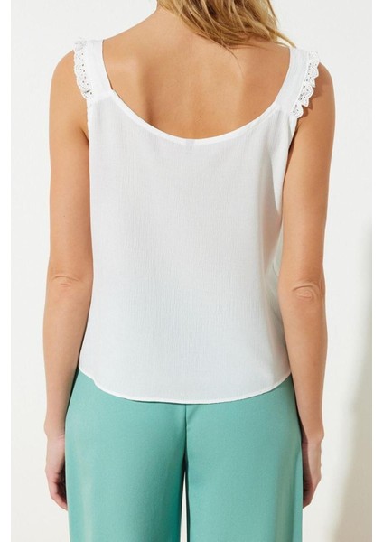 Moda V Yaka Dokuma Regular Düz Desen Casual Günlük Regular Kolsuz Bluz indirimleri