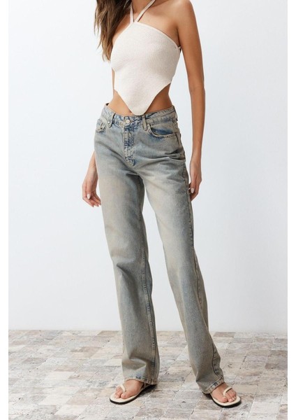 Moda Boyundan Bağlamalı Triko Regular Düz Desen Casual Günlük Super Crop Kolsuz Bluz fiyatları