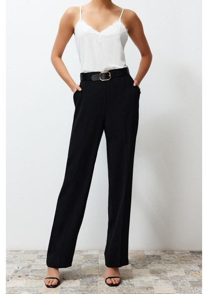Moda V Yaka Örme Slim Düz Desen Resmi Regular Askılı Kol Bluz modelleri