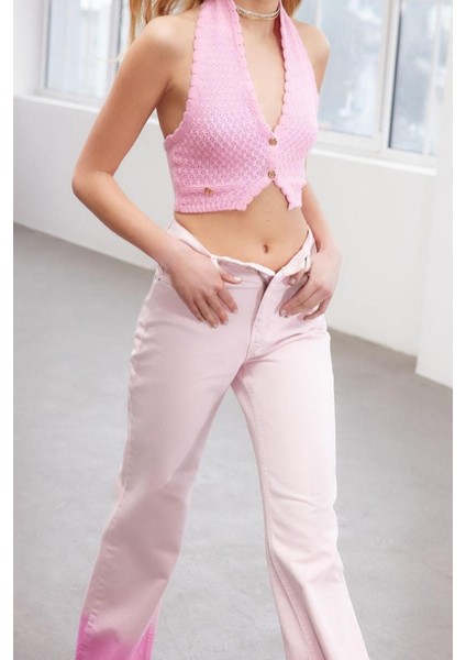 Moda V Yaka Triko Slim Fit Düz Desen Casual Günlük Regular Kolsuz Bluz fırsatları