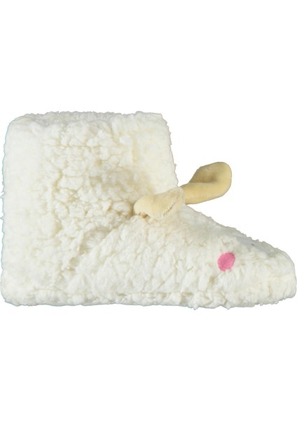 Kız Çocuk Panduf 31-35 Numara Ekru