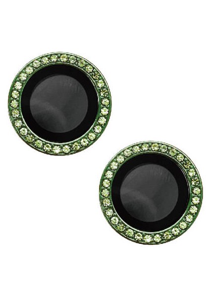 iPhone 15 Plus Kamera Lens Koruyucu Taş Detaylı Cl-06