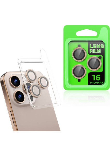 iPhone 16 Pro Max Lens Protector Cl-07 Kamera Lens Koruyucu