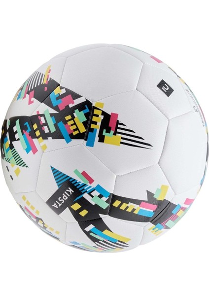 Kipsta Öğretici Futbol Topu - 5 Numara - Beyaz / Siyah