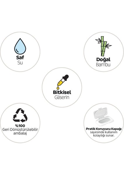 Petcare Evcil Hayvan Islak Havlusu 60LI x 7 Adet (420 Yaprak)