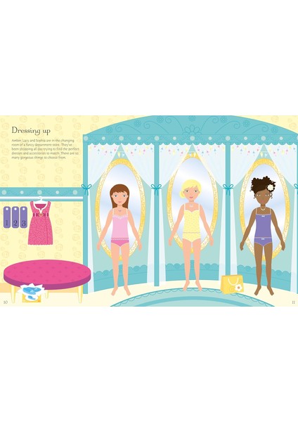 Sticker Dolly Dressing Best Friends
