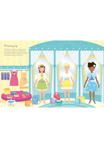 Sticker Dolly Dressing Best Friends