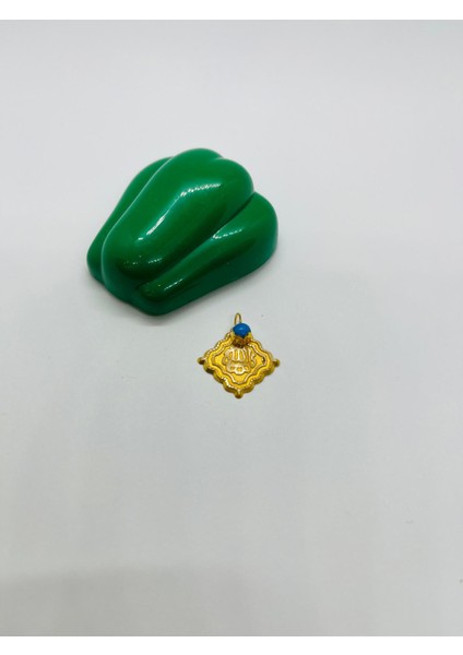 14 Ayar Altın Erkek Kız Bebek Nazarlıgı 0,85 gr