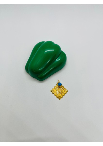 14 Ayar Altın Erkek Kız Bebek Nazarlıgı 0,85 gr