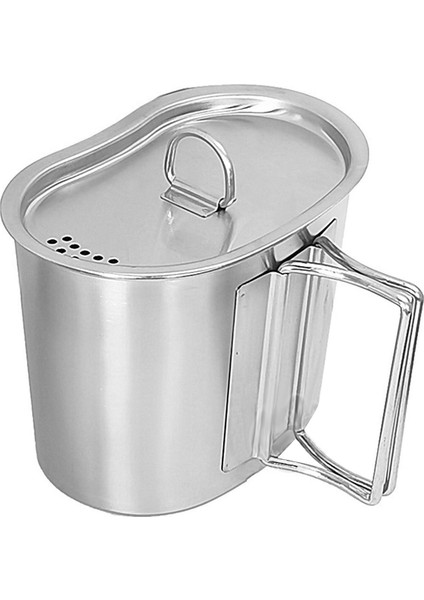 Kamp Pot Kamp Ateşi Tencere Kamp Tencere Hafif Tencere Vapur Buharda Pişirme Pot Kaynatma Pot Yürüyüş Barbekü Survival Için (Yurt Dışından) fiyatları