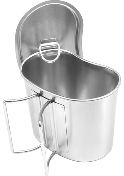 Kamp Pot Kamp Ateşi Tencere Kamp Tencere Hafif Tencere Vapur Buharda Pişirme Pot Kaynatma Pot Yürüyüş Barbekü Survival Için (Yurt Dışından) modelleri