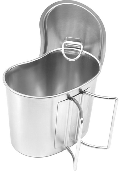 Kamp Pot Kamp Ateşi Tencere Kamp Tencere Hafif Tencere Vapur Buharda Pişirme Pot Kaynatma Pot Yürüyüş Barbekü Survival Için (Yurt Dışından) fırsatları