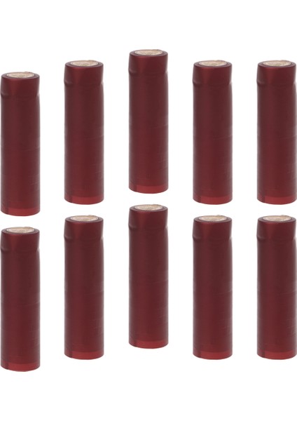 100 Pvc Isı Yalıtımlı Kırmızı Şişe Bordo 30MM (Yurt Dışından)