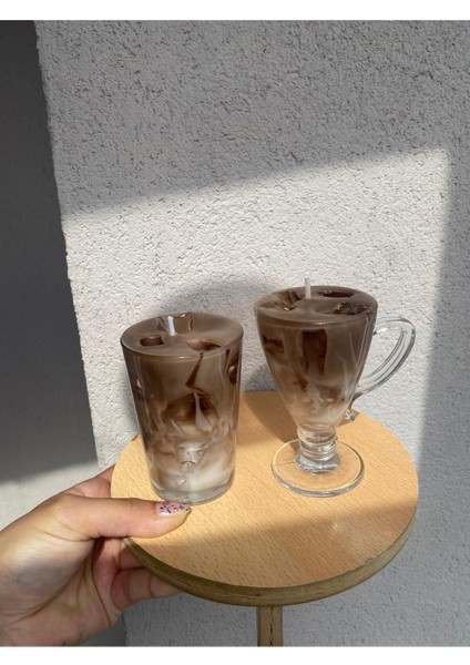 Buzlu Kahve Ice Latte Mum Kahve Kokulu 2 Adet