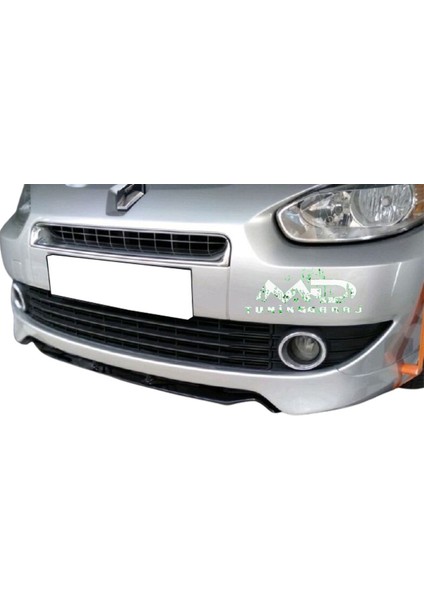 Renault Fluence 2009-2012 Makyajsız Kasa Uyumlu Boyasız Plastik Ön Tampon Eki