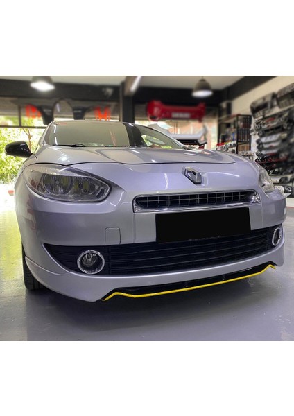 Renault Fluence 2009-2012 Makyajsız Kasa Uyumlu Boyasız Plastik Ön Tampon Eki