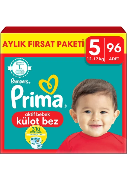 Külot Bebek Bezi 5 Beden 96 Adet