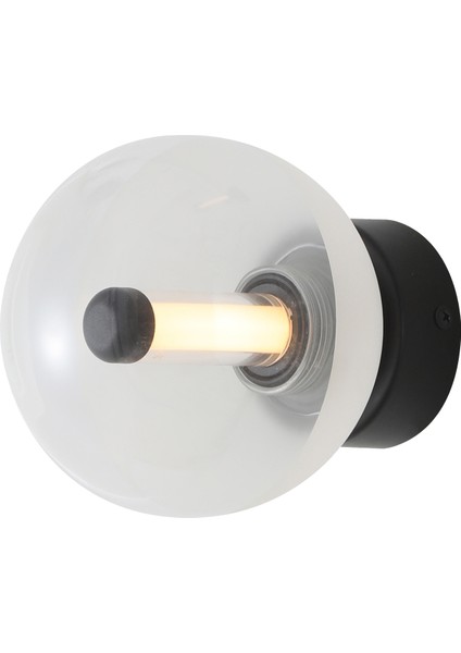 Neval Siyah Gold 2 Watt Modern Yatak Başı, Modern Salon Aplik
