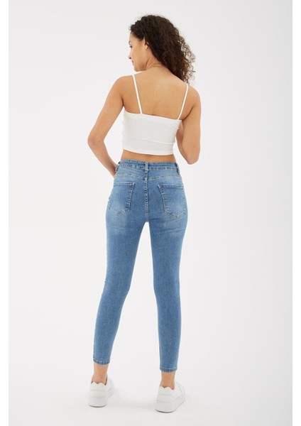 Fashıon Frıends Kadın Denim Pantolon 24K0565K1 fırsatları