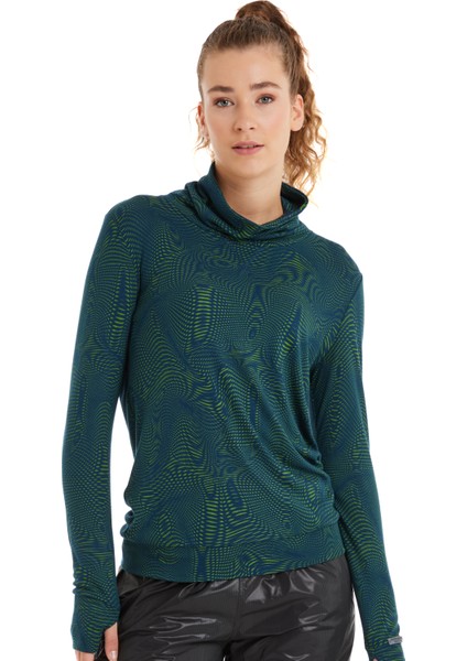 Kadın Termal Sweatshirt 2. Seviye 50454 - Yeşil