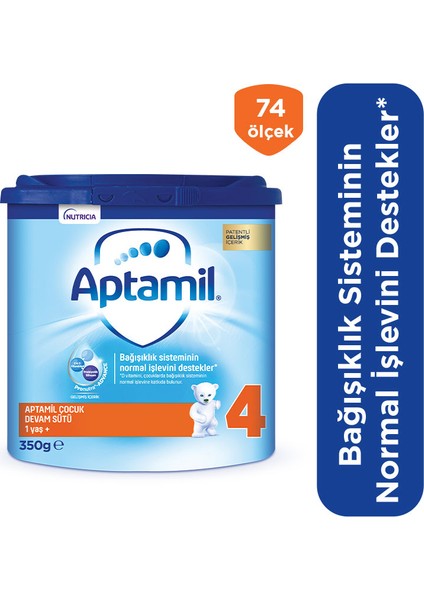 4 Çocuk Devam Sütü 350 G 1 Yaş+ Akıllı Kutu