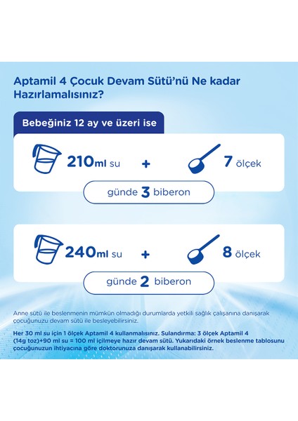 4 Devam Sütü 800 Gr