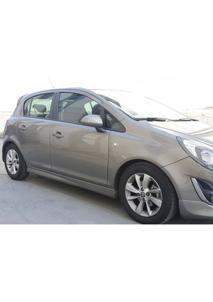 Opel Corsa D 2006-2014 Boyasız Plastik Marşpiyel Takımı