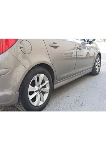 Opel Corsa D 2006-2014 Boyasız Plastik Marşpiyel Takımı