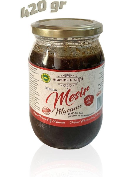 Kavanoz Mesir Macunu - 420 gr - Macun-U Şiffa