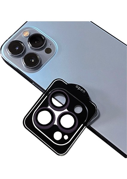 iPhone 14 Pro Safir Kamera Lens Koruyucu Parmak İzi Önleyici Cl-11