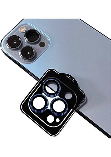 iPhone 15 Pro Max Safir Kamera Lens Koruyucu Parmak İzi Önleyici Cl-11