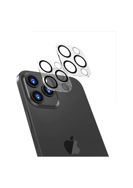 iPhone 13 Pro Ile Uyumlu Kamera Lens Koruyucu Cl-05