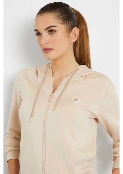 Kadın Kapüşonlu Fermuarlı Sweatshirt modelleri