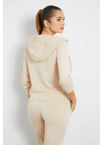Kadın Kapüşonlu Fermuarlı Sweatshirt fırsatları