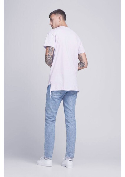 Jack&jones 12172106 Orchid Petal/relaxed Erkek T-Shirt Mor fırsatları