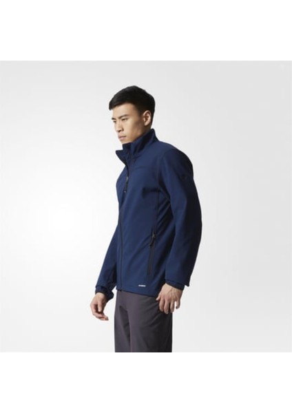 AP8235 M Softcase Jkt Erkek Spor Mont Lacivert