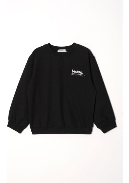 Vision Baskılı Erkek Çocuk Siyah Renk Eşofman Takım fiyatları