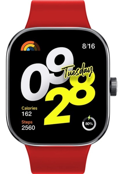 Xiaomi Redmi Watch 4 Uyumlu Kordon Akıllı Saat Bileklik Kordonu Yumuşak Silikon Kayış