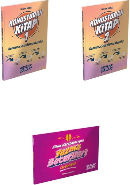 Konuşturan Kitap 1 - Zihin Haritalarıyla Yazma Becerileri 3 Kitap