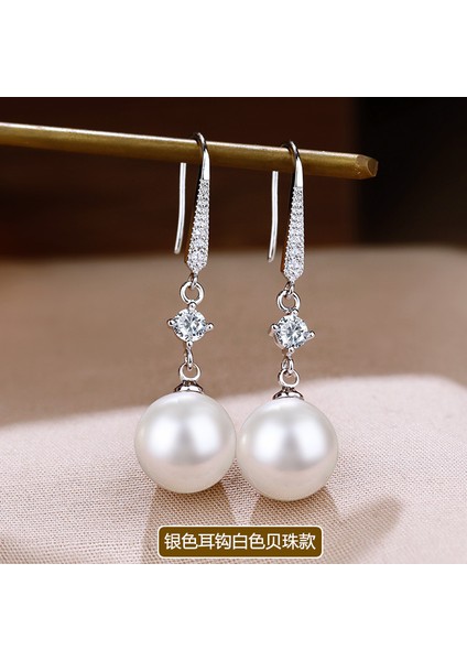 Kadınlar Için Inci Zirkon Küpeler, Yeni Internet Ünlülerinin Mizaçları, Modaya Uygun ve Çok Yönlü Küpeler, Altın Küpeleri (Yurt Dışından)